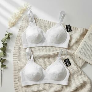 NWT Plusform Instant Shaping White Lace Bra 2-Pack – Everyday Support Size 34B